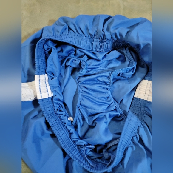 Nike Royal Blue and White Women's Dry Tempo Athletic Shorts Large - Picture 11 of 13